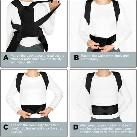 Posture Corrector for Kids and Teens - Adjustable and Breathable Back Posture St - Picture 7 of 11